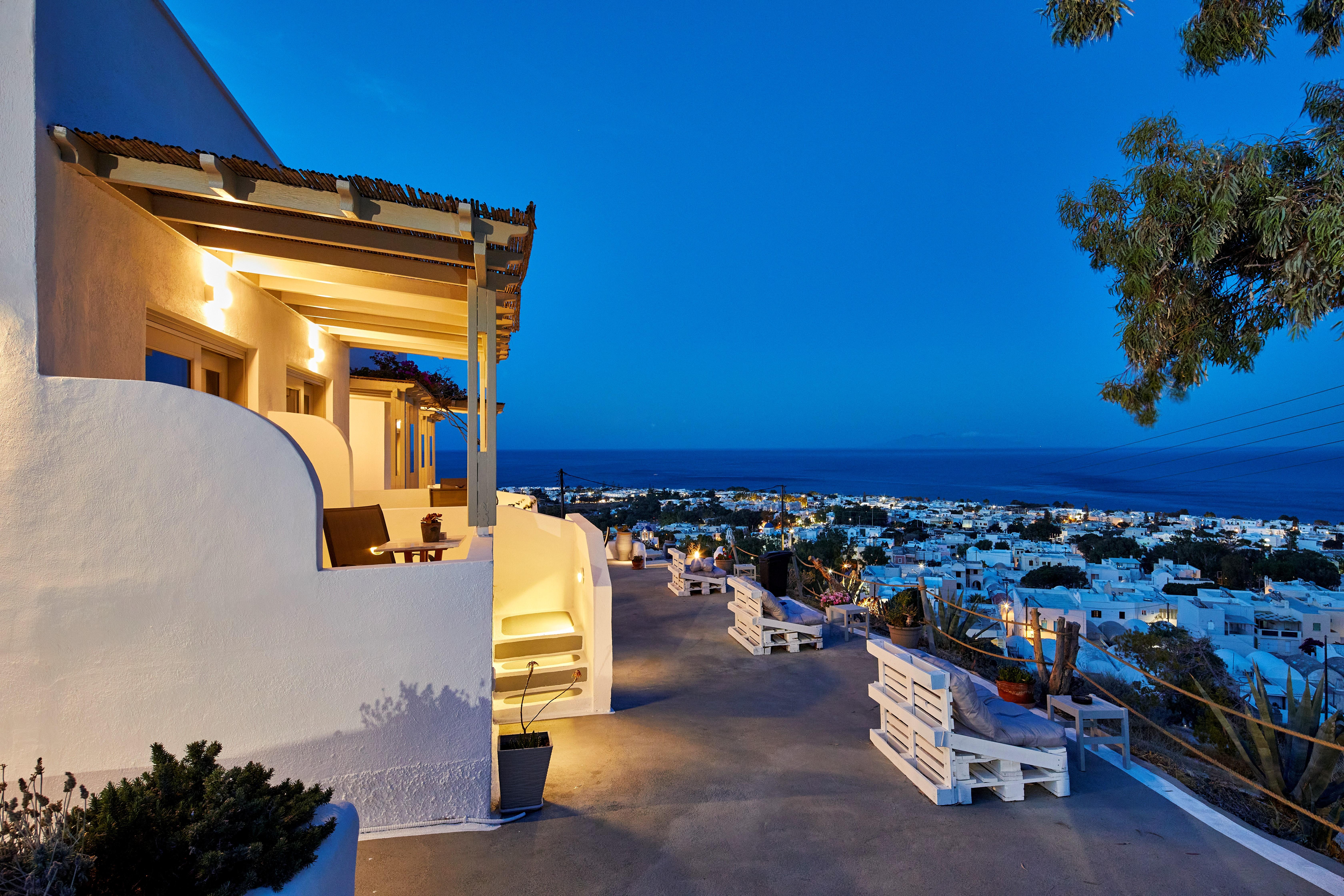 Aparthotel Acropole Sunrise Kamári Esterno foto